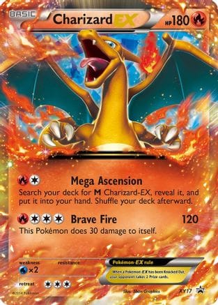 'Pokemon - 'Charizard EX XY17  - Holofoil XY Promos - Promo