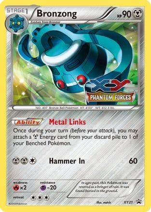 'Pokemon - 'Bronzong XY21  - Holofoil XY Promos - Promo