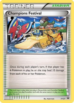 'Pokemon - 'Champions Festival XY27  - Holofoil XY Promos - Promo