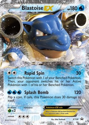 'Pokemon - 'Blastoise EX XY30  - Holofoil XY Promos - Promo