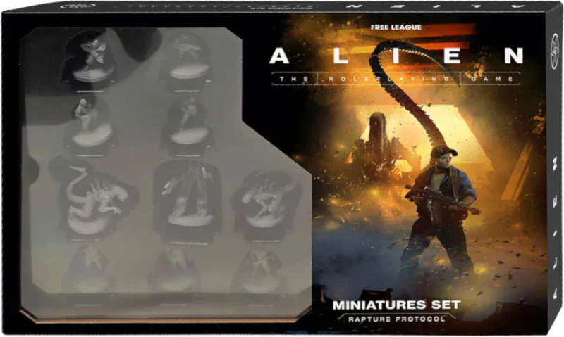 Alien RPG Miniatures Set: Rapture Protocol