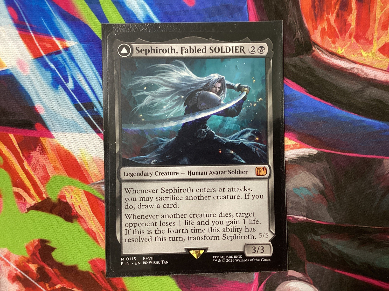 Sephiroth, Fabled soldier