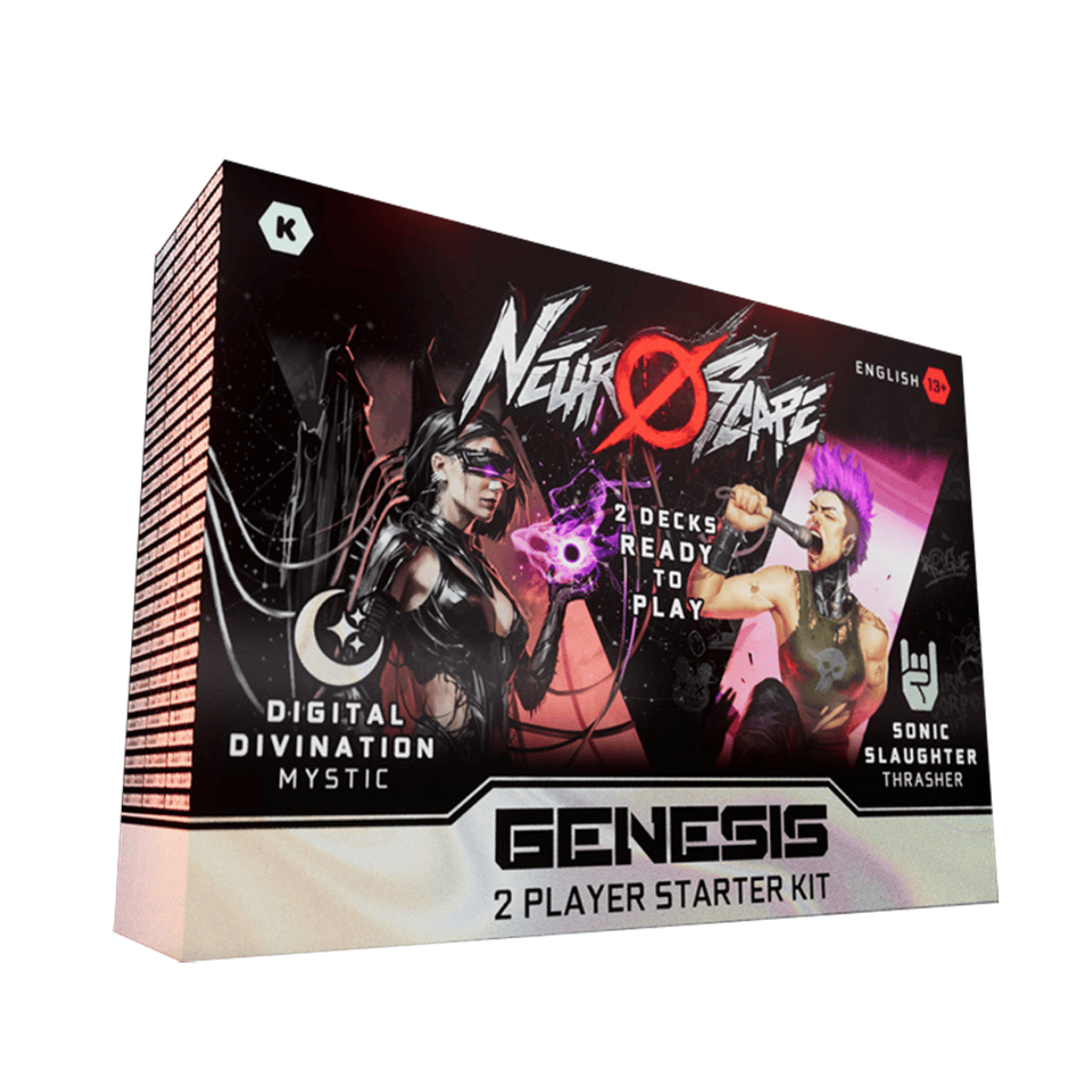 Neuroscape TCG: Genesis - 2-Player Starter Kit (Thrasher/Mystic)