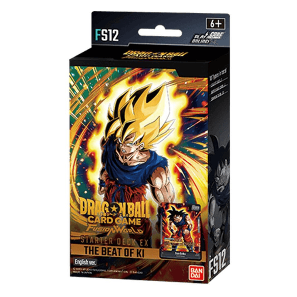 Dragon Ball Z Super: Starter Deck EX: The Beat of Ki - Starter Deck EX: The Beat of Ki (FS12)