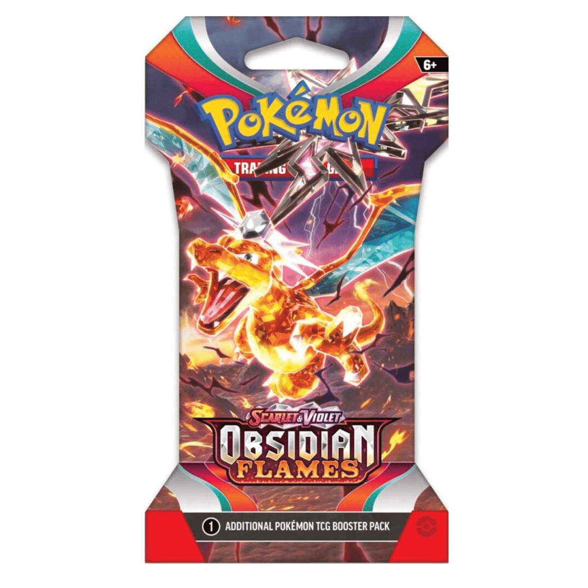 Pokemon: Obsidian Flames Sleeved Booster Pack - SV03: Obsidian Flames (OBF)