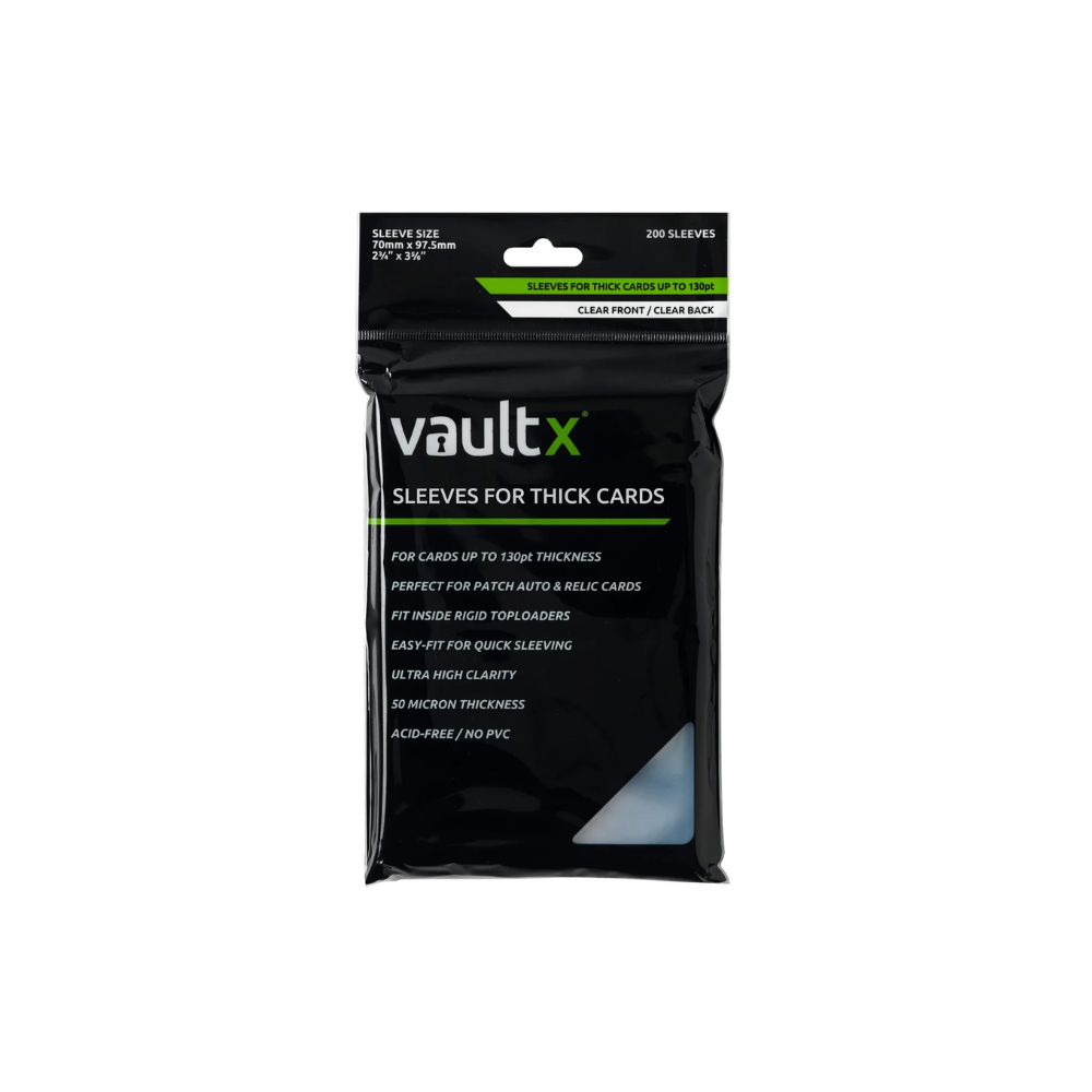 Vault X: Card Sleeves for Thick Cards
