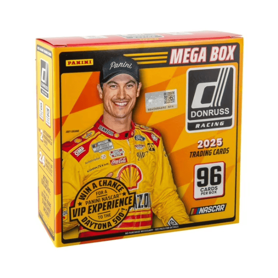 2025 Panini Donruss Racing Trading Card Mega Box