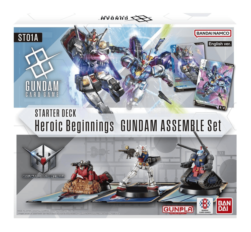Gundam: Starter Deck 01: Heroic Beginnings - Gundam Assemble Starter Set - Starter Deck 01: Heroic Beginnings (ST01)