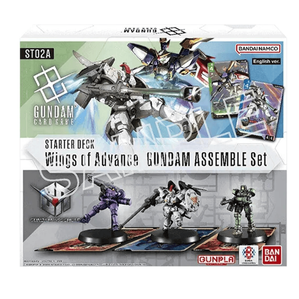 Gundam: Starter Deck 02: Wings of Advance - Gundam Assemble Starter Set - Starter Deck 02: Wings of Advance (ST02)