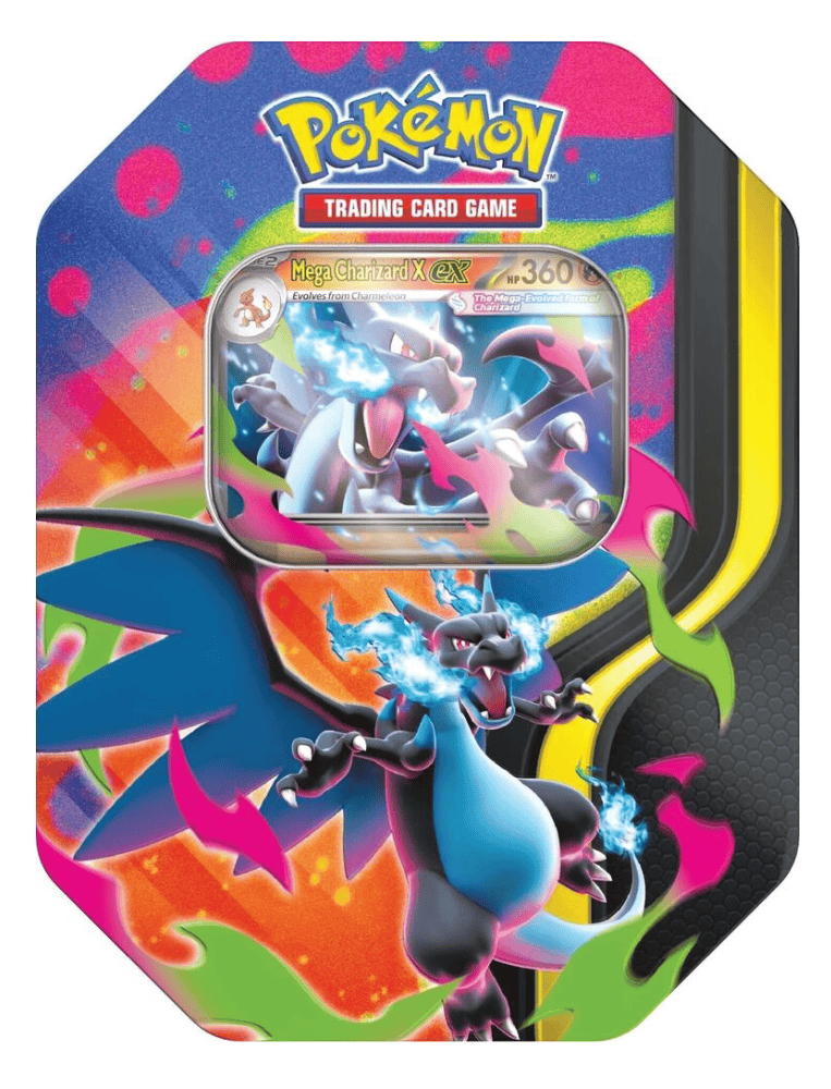 Pokemon Mega Charizard Tin - Miscellaneous Cards & Products (MCAP)