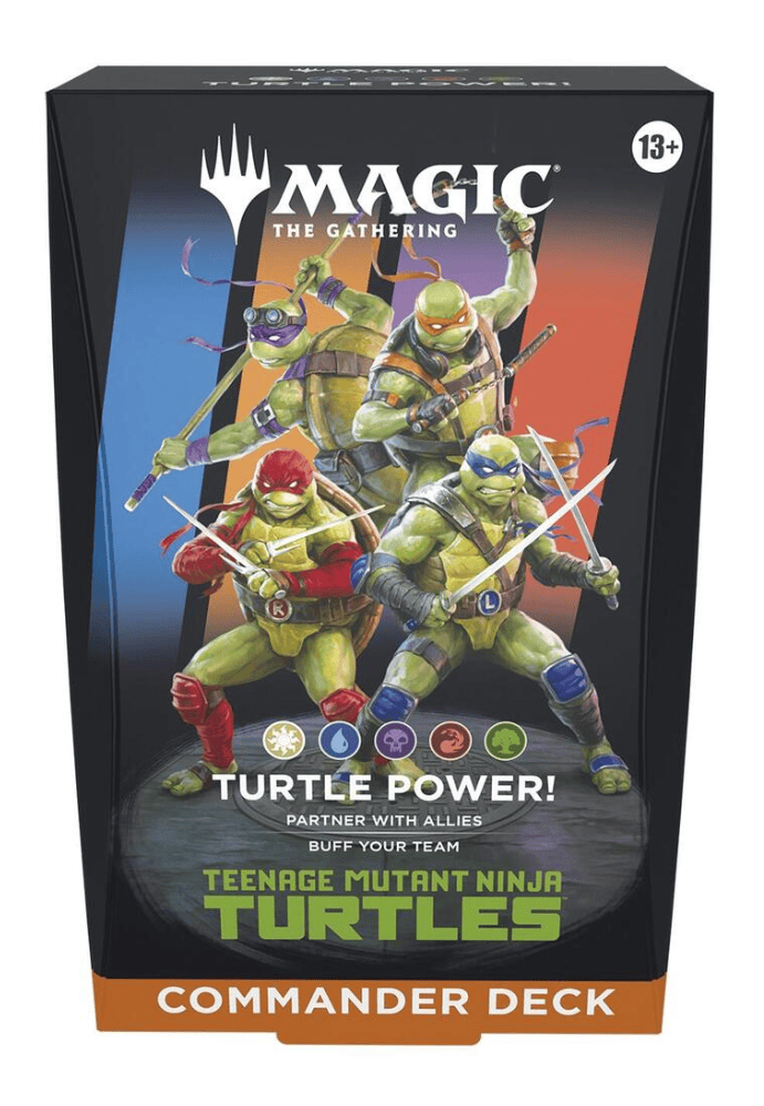 Magic The Gathering: Teenage Mutant Ninja Turtles Commander Deck - Turtle Power! - Commander: Teenage Mutant Ninja Turtles (TMC)