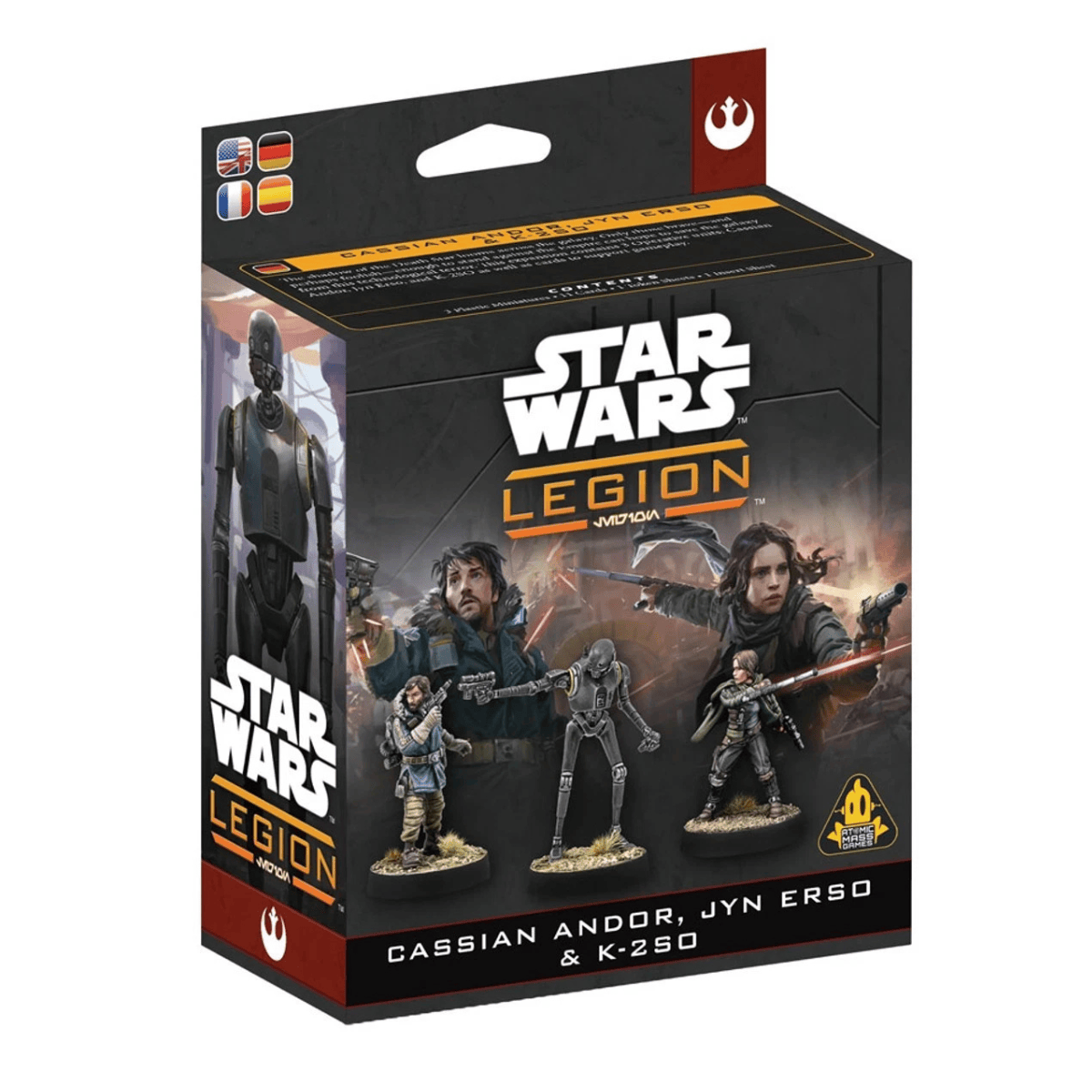 Star Wars Legion: Cassian Andor, Jyn Erso & K-2SO