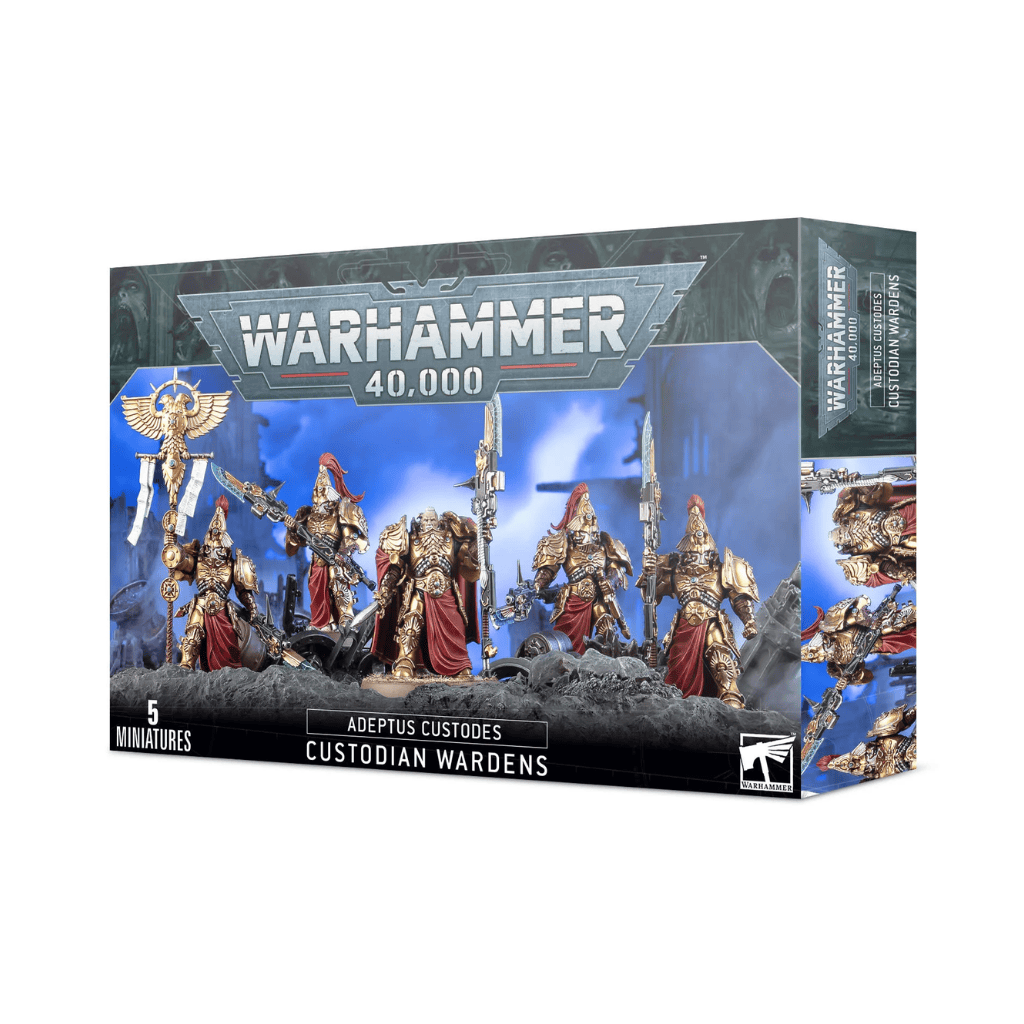 Warhammer 40,000 Adeptus Custodes "Custodian Wardens" Miniatures Set