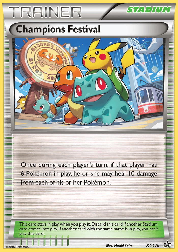 'Pokemon - 'Champions Festival (2016) XY176  XY Promos - Promo
