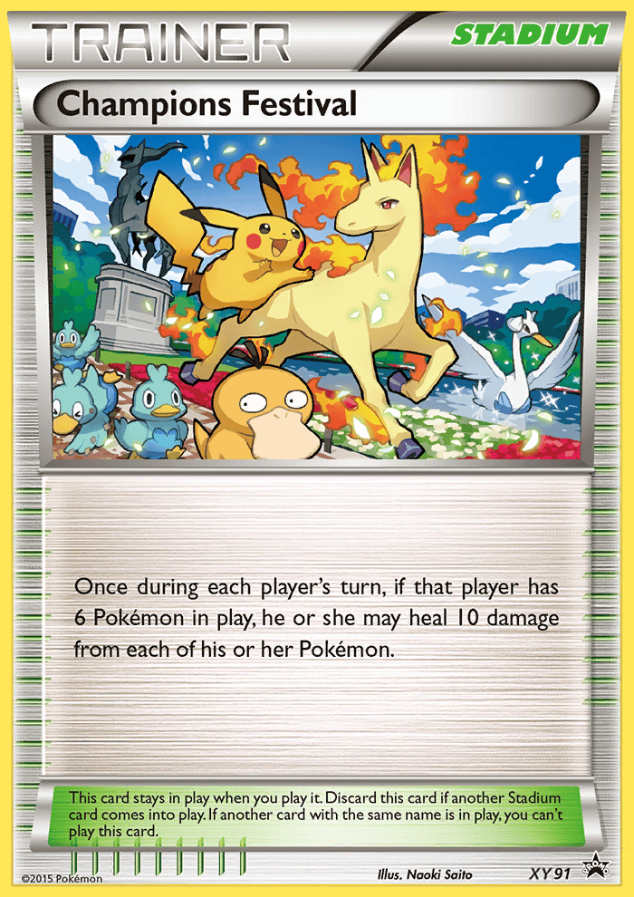 'Pokemon - 'Champions Festival (2015) XY91  XY Promos - Promo