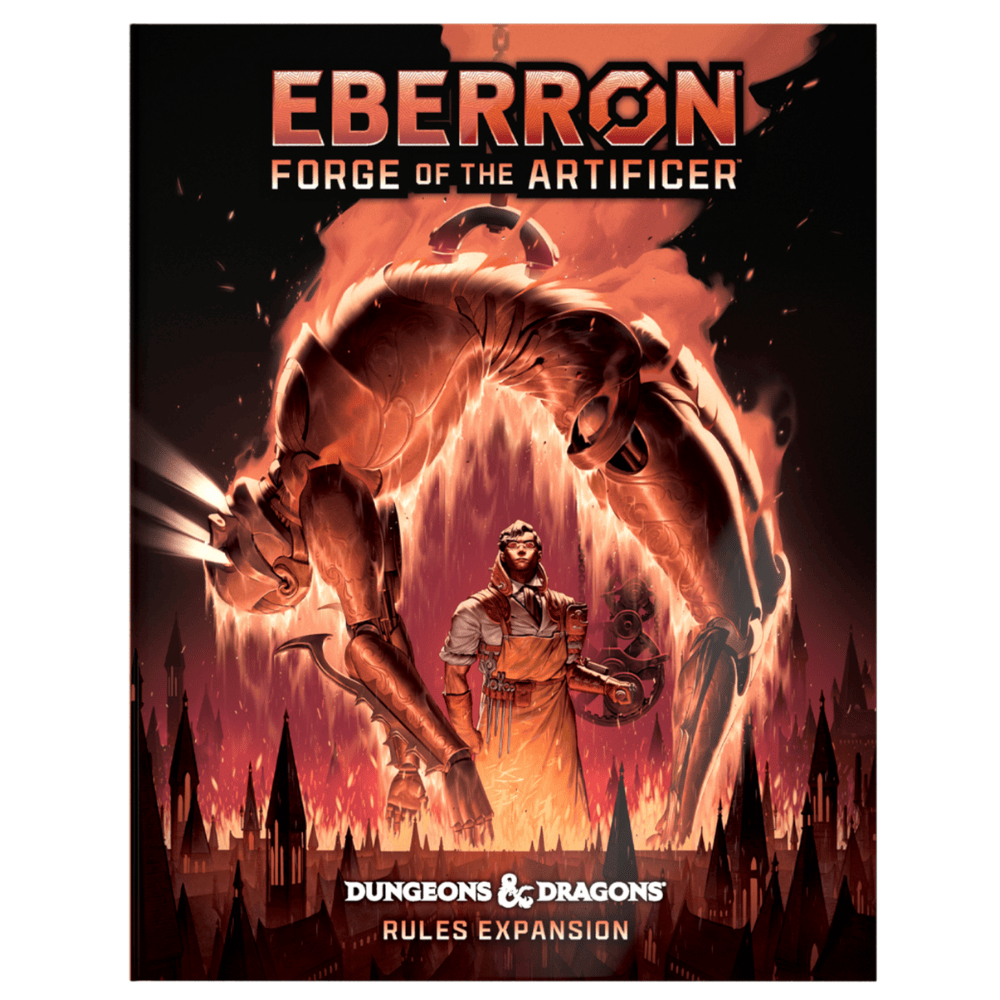 Dungeon & Dragons: D&D Rules Expansion "EBERRON Forge of the Artificer" Book