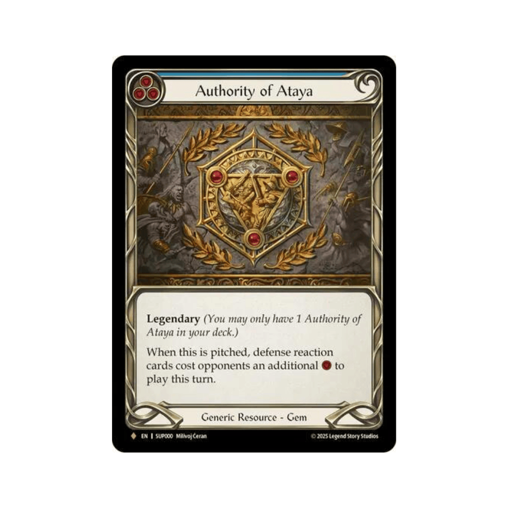 Flesh And Blood Single: Authority of Ataya