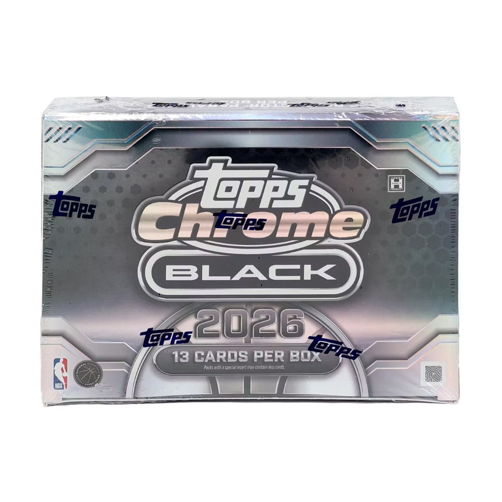 2025/26 Topps Chrome Black Basketball Hobby Box