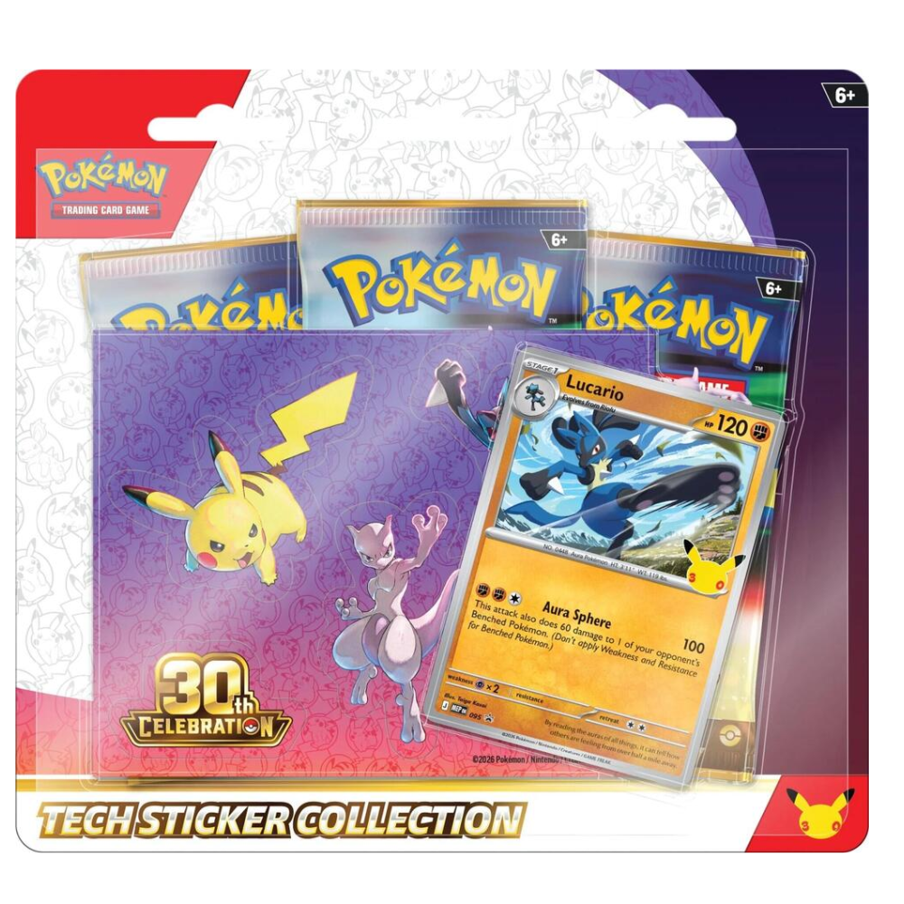 30th Celebration Tech Sticker Collection - ME: 30th Celebration (30C)