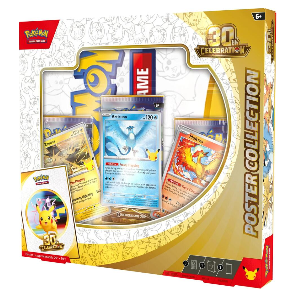 Pokemon: 30th Celebration Poster Collection - ME: 30th Celebration (30C)