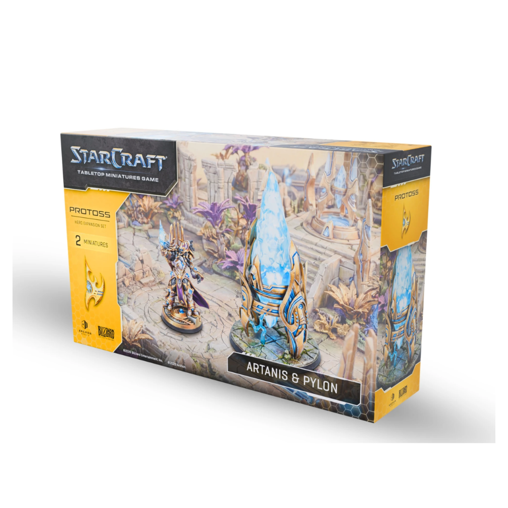 StarCraft: Artanis & Pylon Miniatures Set