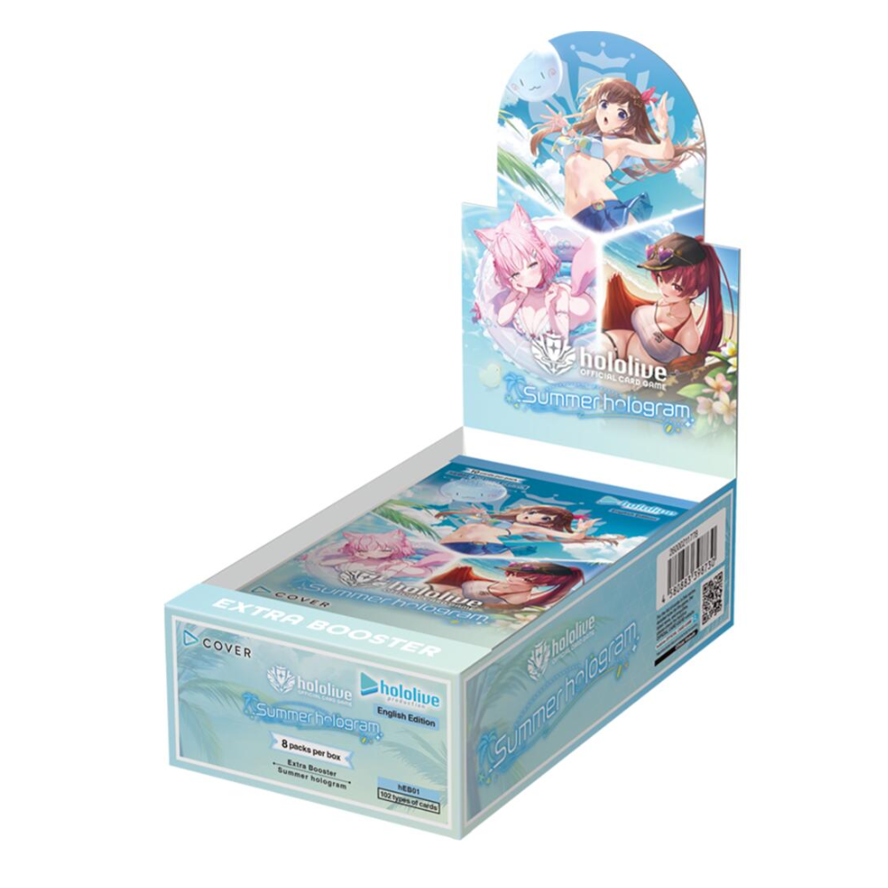 Hololive: Summer hologram Booster Box - Extra Booster: Summer hologram (HEB01)