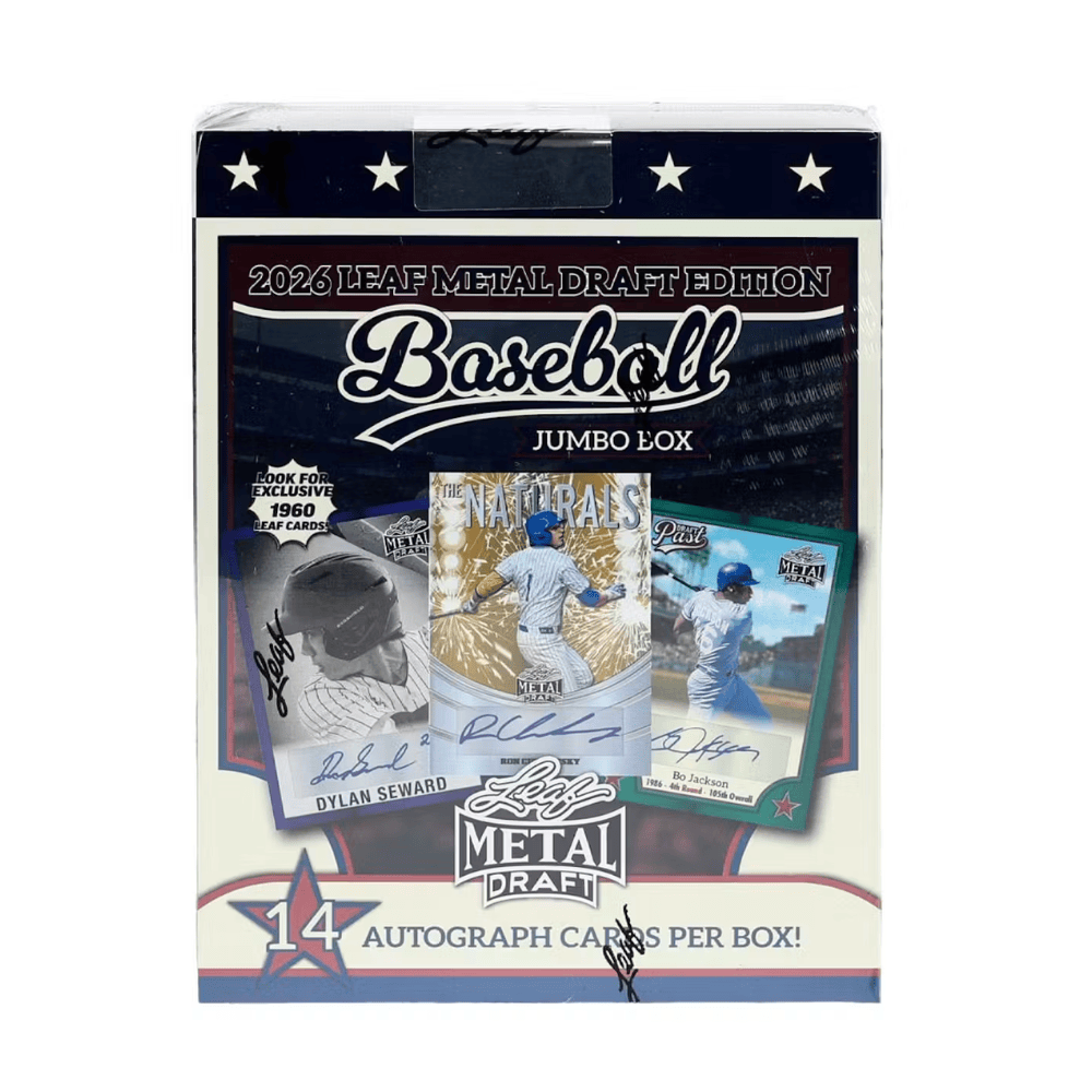 2026 Leaf Metal Draft Baseball Mega Jumbo Box