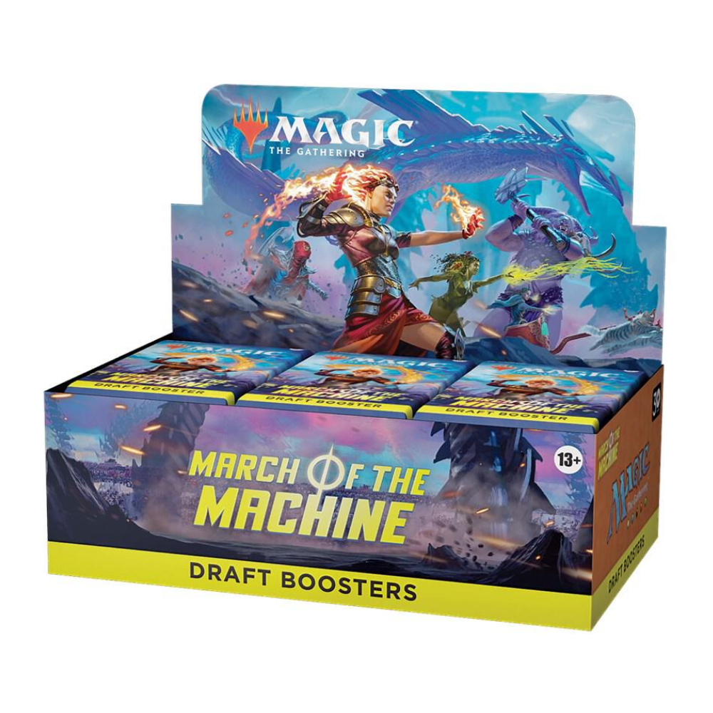 Magic The Gathering: March of the Machine - Draft Booster Box - March of the Machine (MOM)