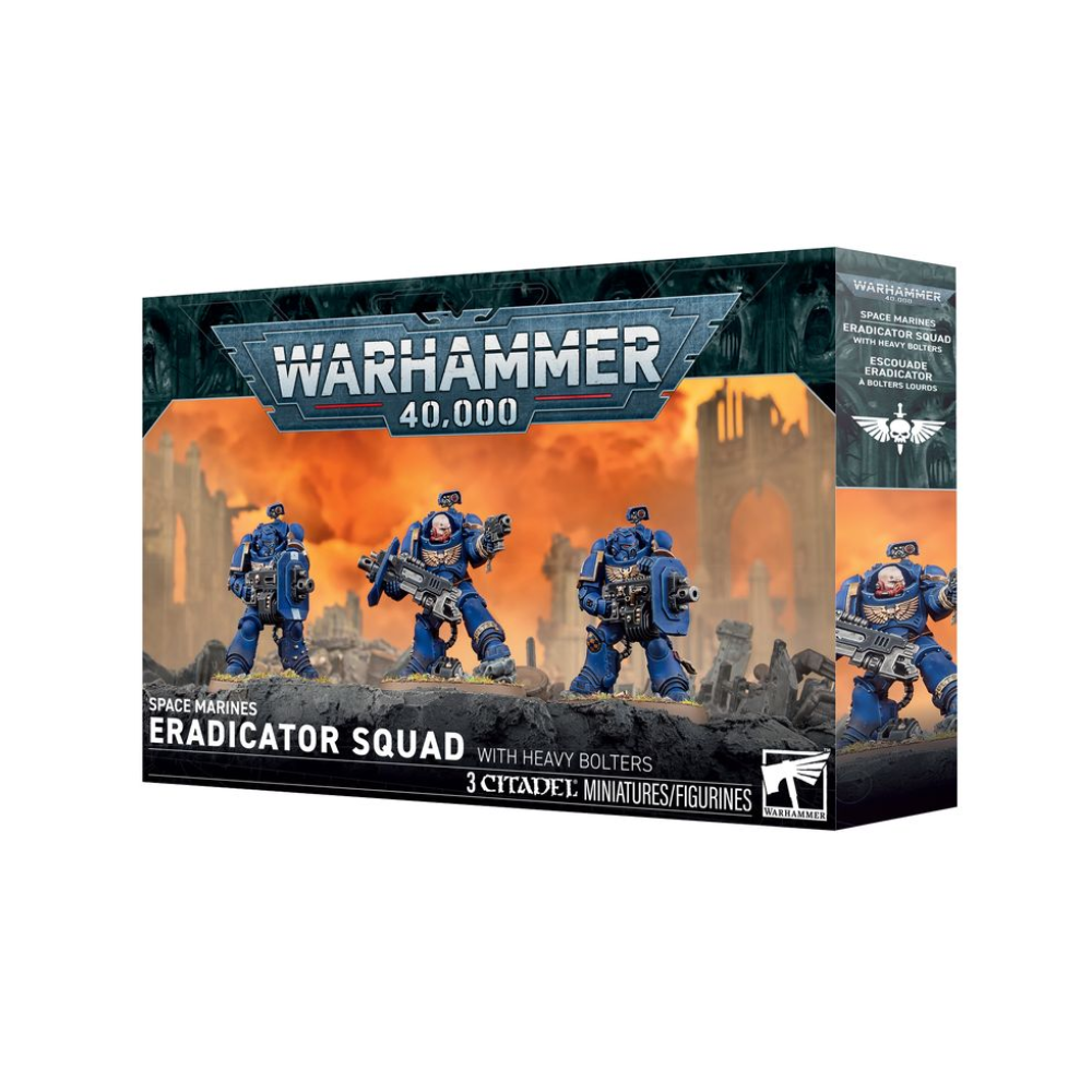 Warhammer 40,000: Space Marines Eradicator Squad With Heavy Bolters