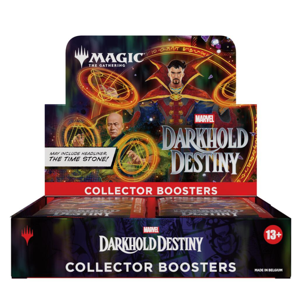 Magic The Gathering: Marvel: Darkhold Destiny - Collector Booster Display - Marvel: Darkhold Destiny (MDD)