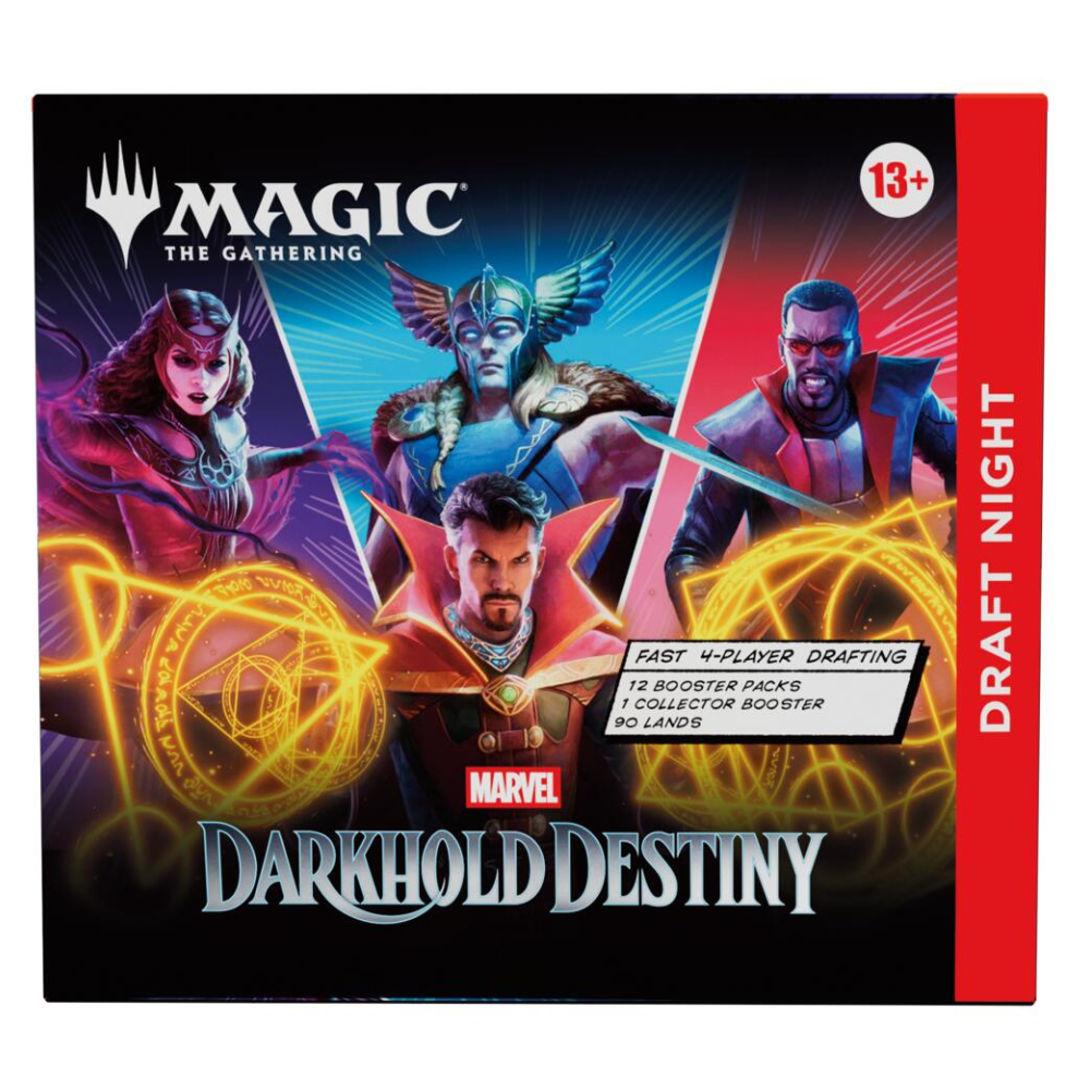 Magic The Gathering: Marvel: Darkhold Destiny - Draft Night - Marvel: Darkhold Destiny (MDD