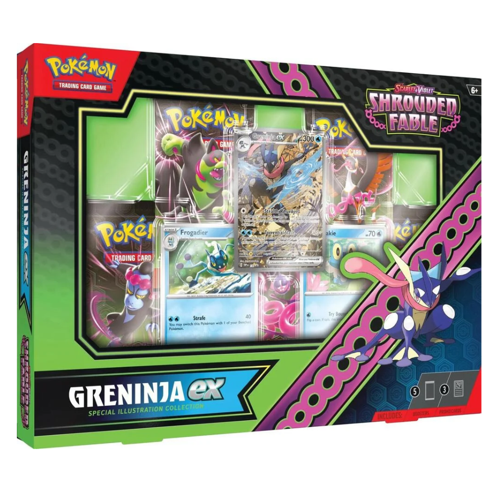 Pokemon: Greninja ex Special Illustration Collection - SV: Shrouded Fable (SFA)