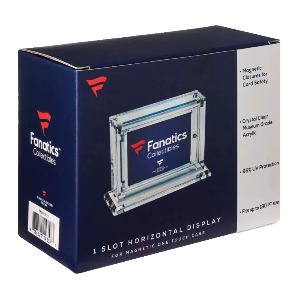 Fanatics Collectibles 1 Slot Horizontal One Touch Acrylic Case