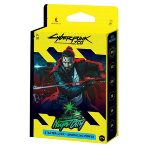 Cyberpunk TCG: Welcome To Night City Starter Deck Retail