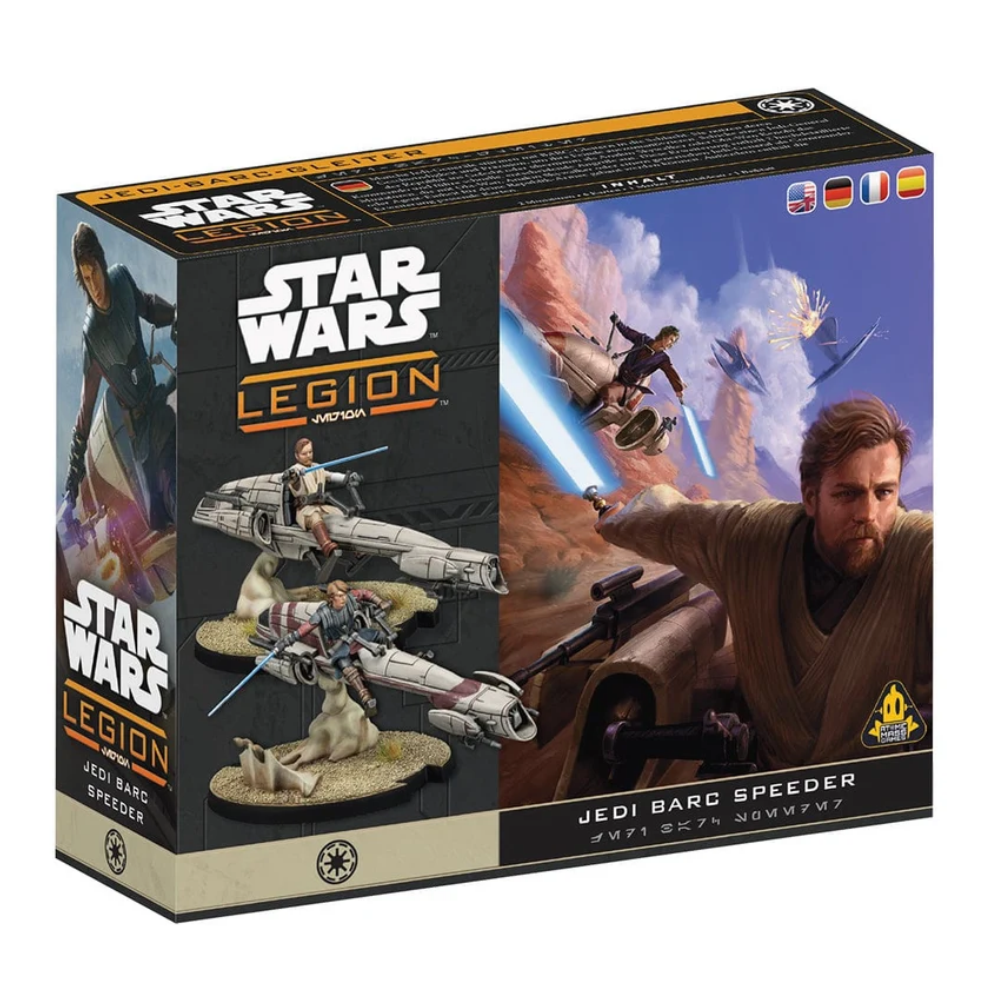 Star Wars: Legion - Jedi General on BARC Speeder