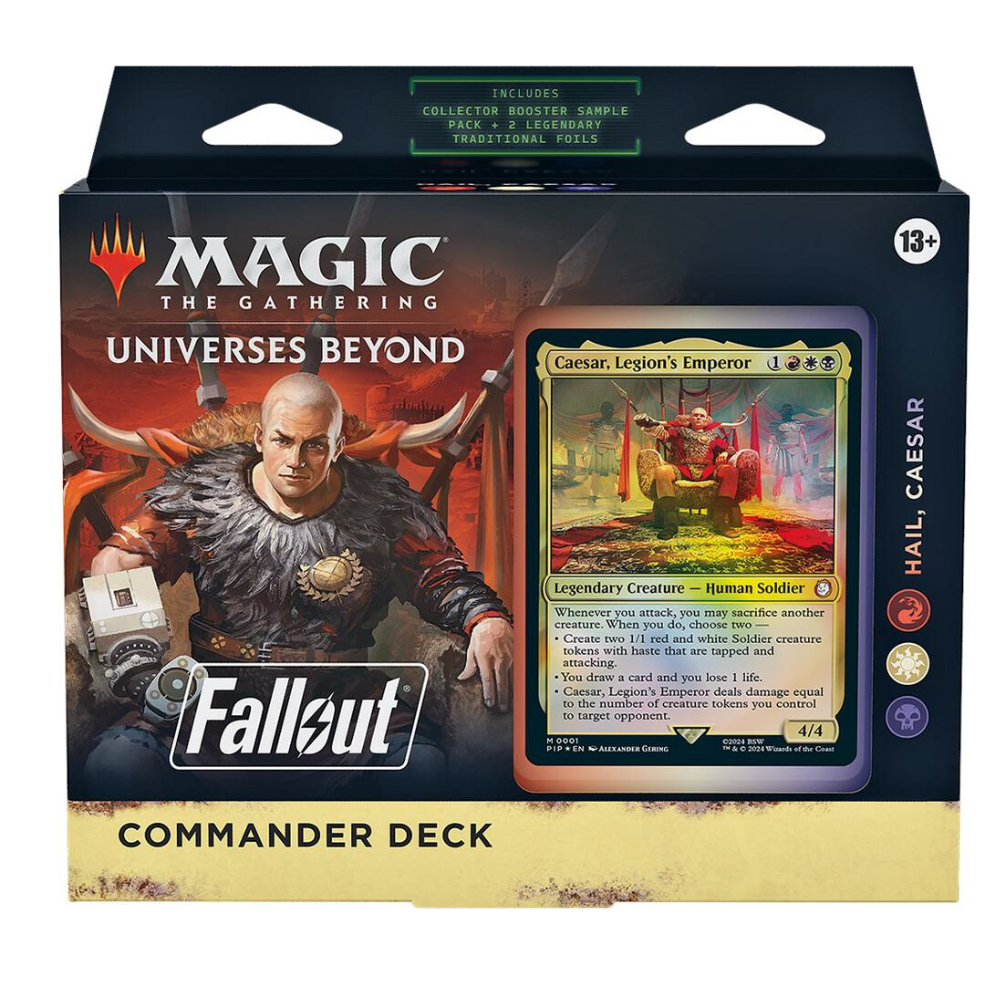 Magic The Gathering: Universes Beyond: Fallout - Commander Deck - Universes Beyond: Fallout (PIP)