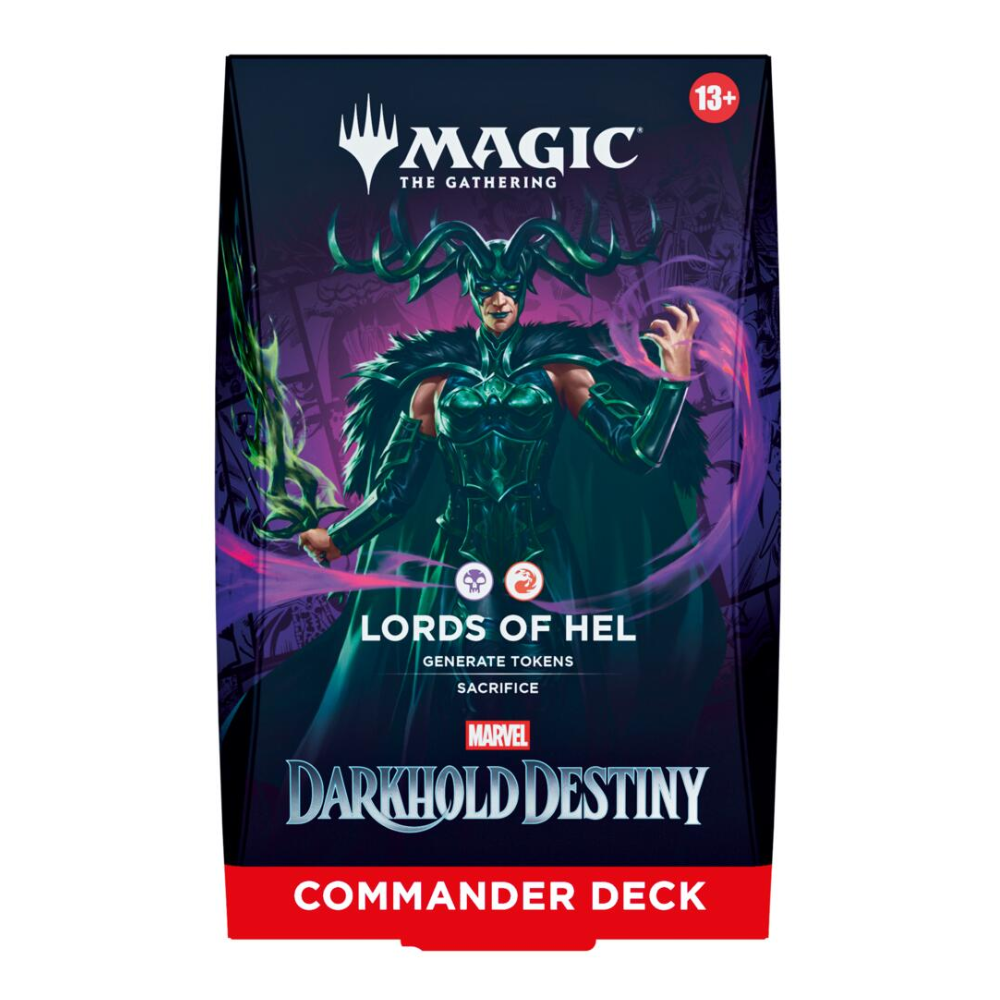 Magic The Gathering: Marvel: Darkhold Destiny Commander Deck