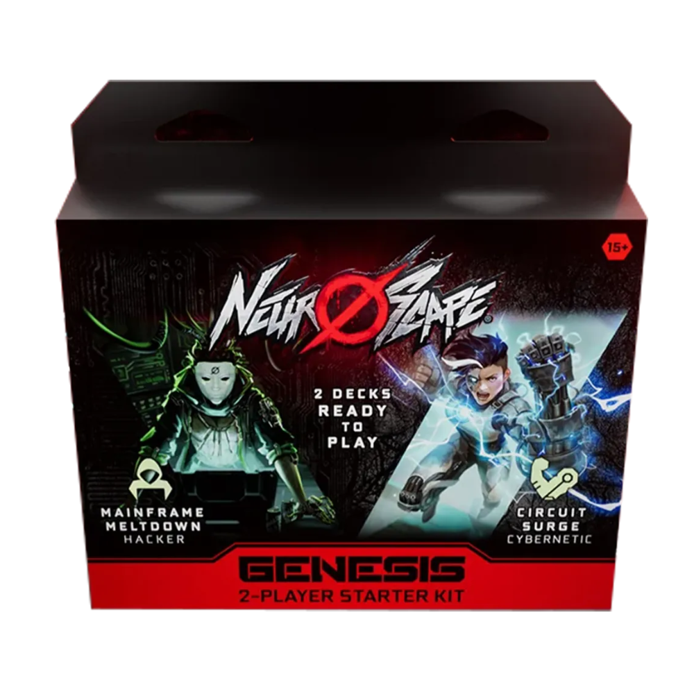 Neuroscape TCG: Genesis - 2-Player Starter Kit Hacker/Cybernetic (Unlimited Version)