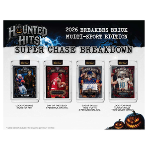 2026 Wild Card Haunted Hits Breakers Brick Multi-Sport Hobby Box