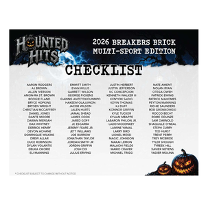 2026 Wild Card Haunted Hits Breakers Brick Multi-Sport Hobby Box