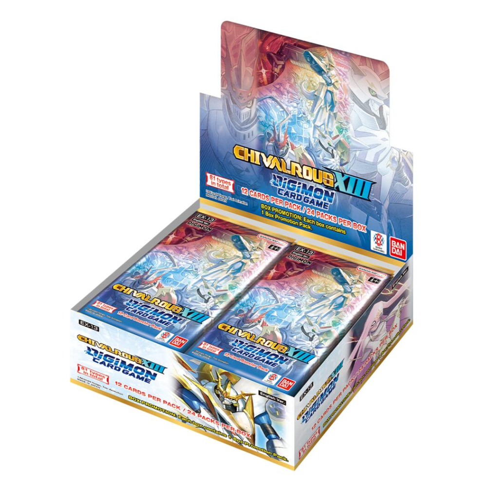 Digimon: Chivalrous XIII - Booster Box - Chivalrous XIII (EX-13)