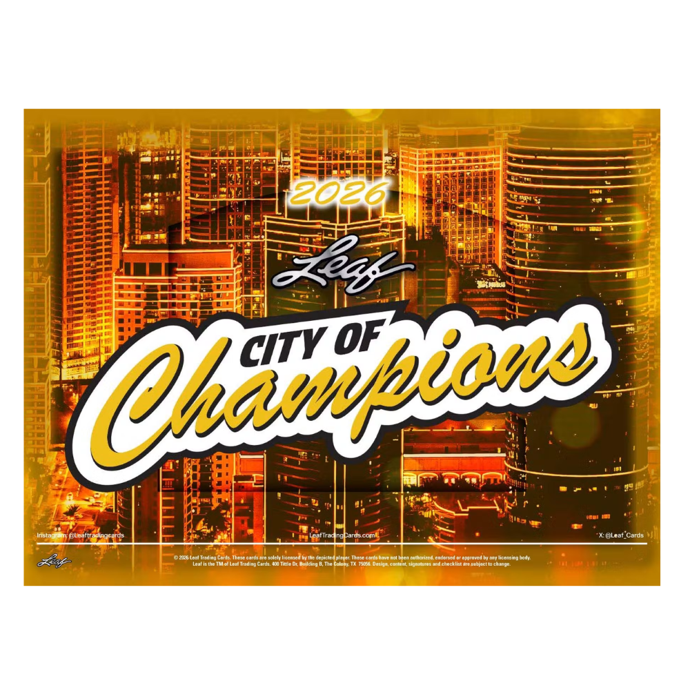 2026 Leaf City of Champions Hobby Box