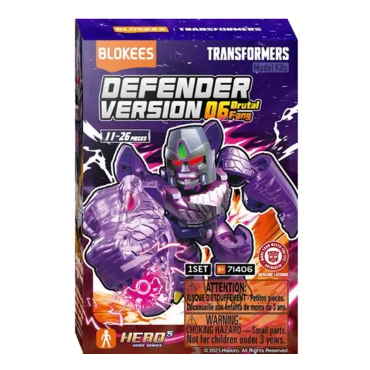 Transformers Blokees: 2-inch Defender Model Kit Blind Box