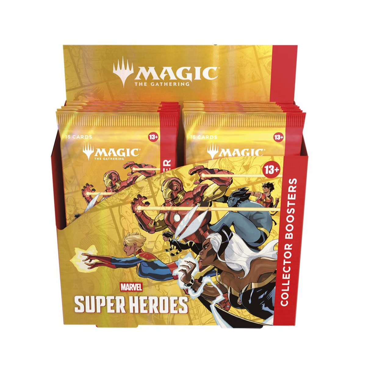 Magic The Gathering: Marvel Super Heroes - Collector Booster Display - Marvel Super Heroes (MSH)