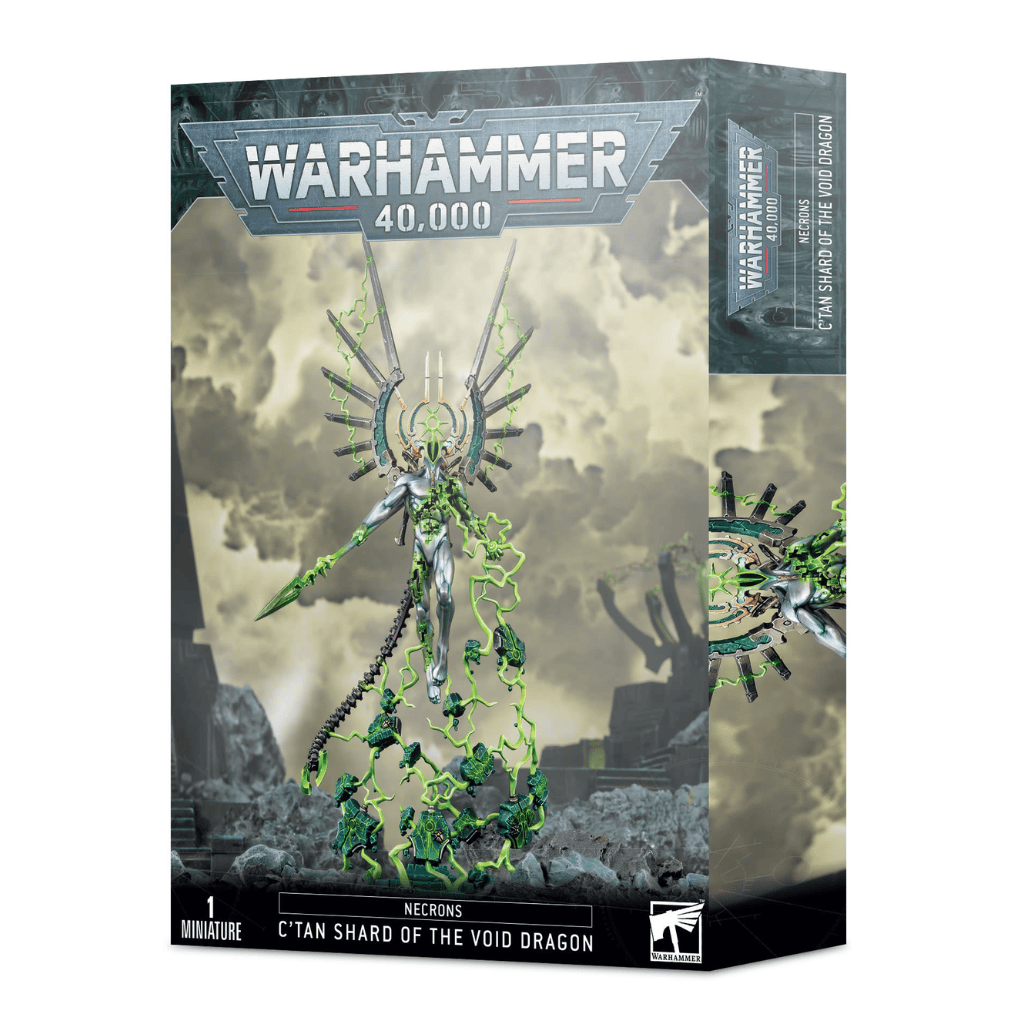 Warhammer 40,000 Necrons "C'Tan Shard of the Void Dragon" Miniature Set