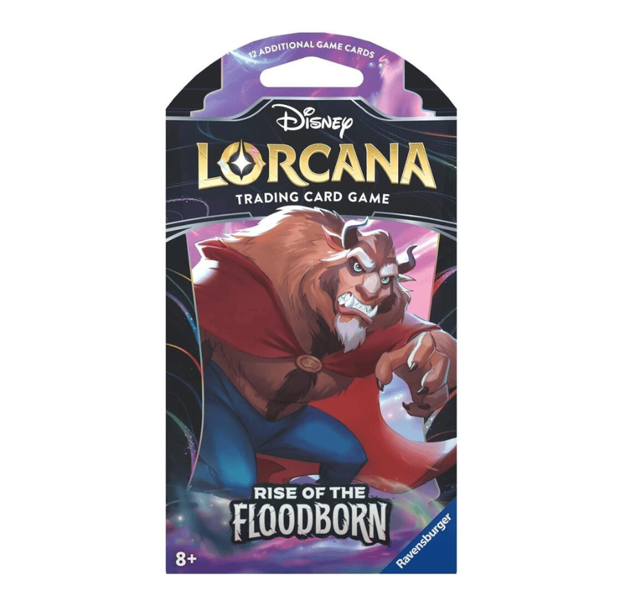 Disney Lorcana: Rise of the Floodborn Sleeved Booster Pack - Rise of the Floodborn