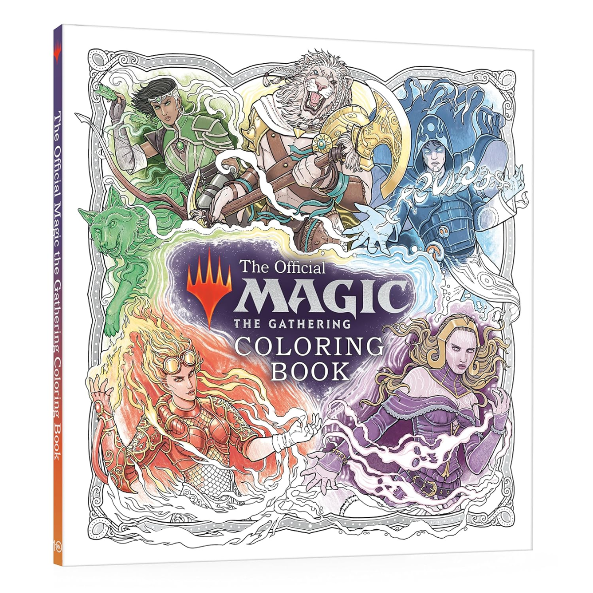Magic: The Gathering - The Official Coloring Book (Paperback)