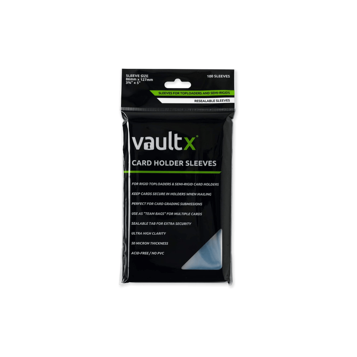 Vault X Card Holder Sleeves