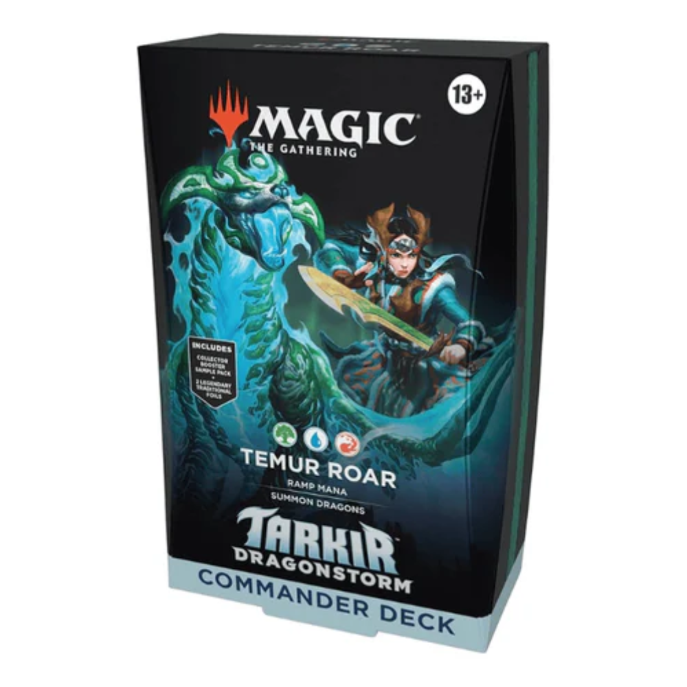 Magic: The Gathering - Tarkir: Dragonstorm "Temur Roar" Commander Deck