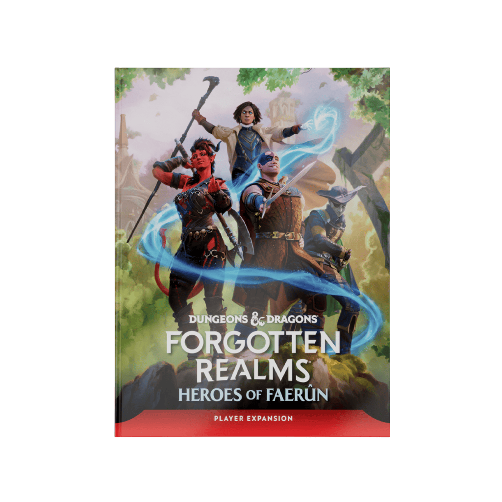 D&D Player Expansion Forgotten Realms "Heroes of Faerun" Book
